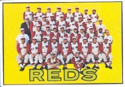 1967 Topps Baseball Cards      407     Cincinnati Reds TC